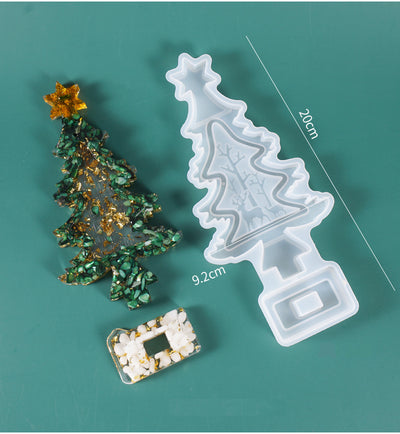 Christmas Resin Molds Silicone Large Christmas Ornaments Elk Shape  Ornaments