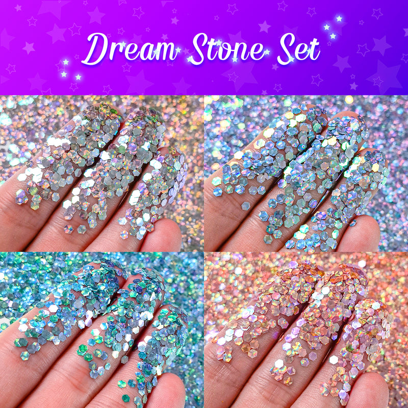 Lrisy High Brightness Glitter Set/Kits 12 Colors