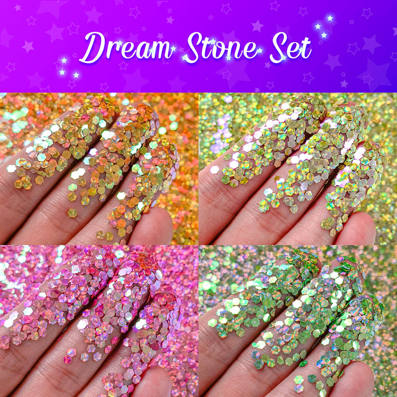 Lrisy High Brightness Glitter Set/Kits 12 Colors