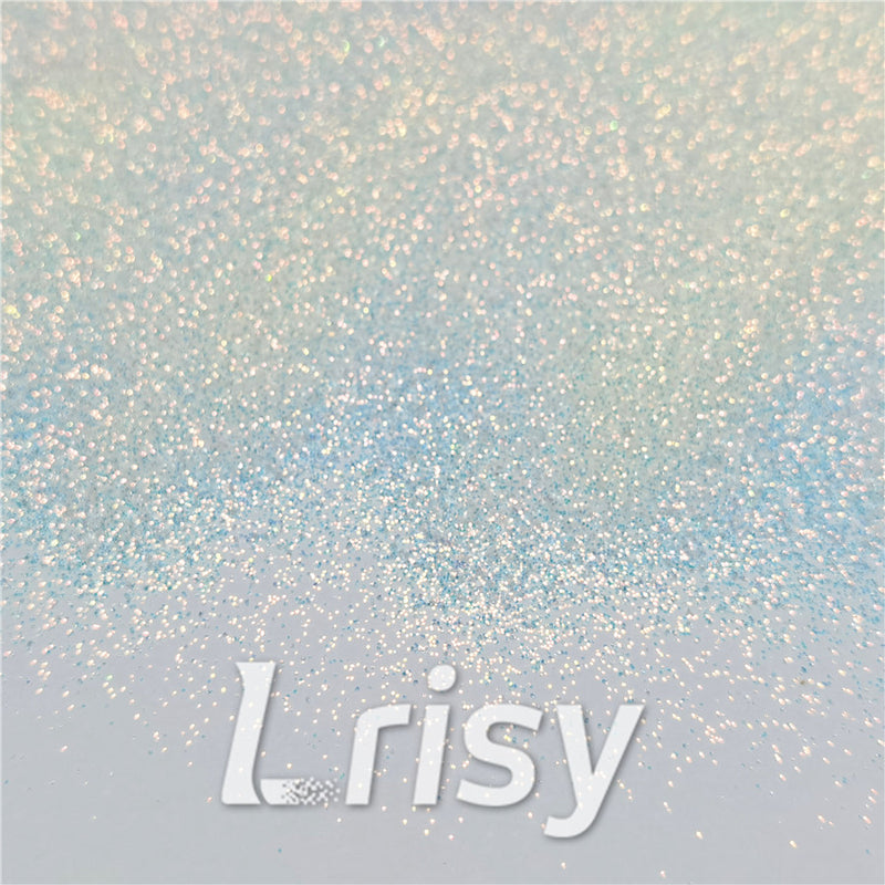0.3mm Ice Blue and White Iridescent Glitter C021 – Lrisy