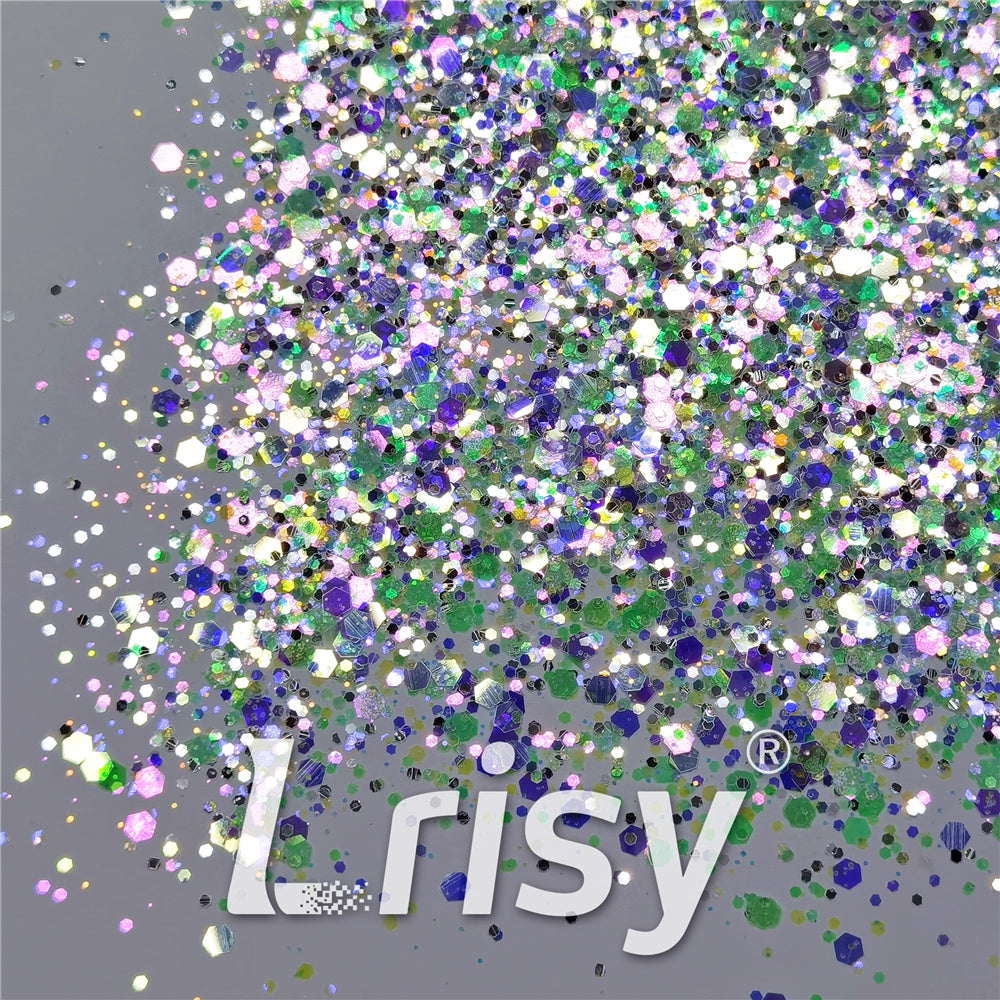 Custom Mixed Iridescent Glitter YL01 (By Chris.e KC) – Lrisy