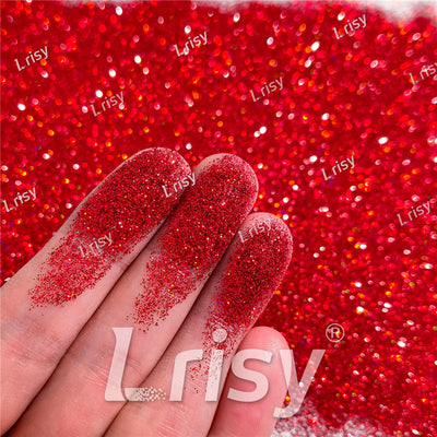 Fire Fairy Ruby Red Glitter, Red holo glitter, custom mix holo