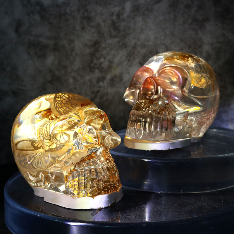 Halloween Skull Decoration Silicone Resin Mold