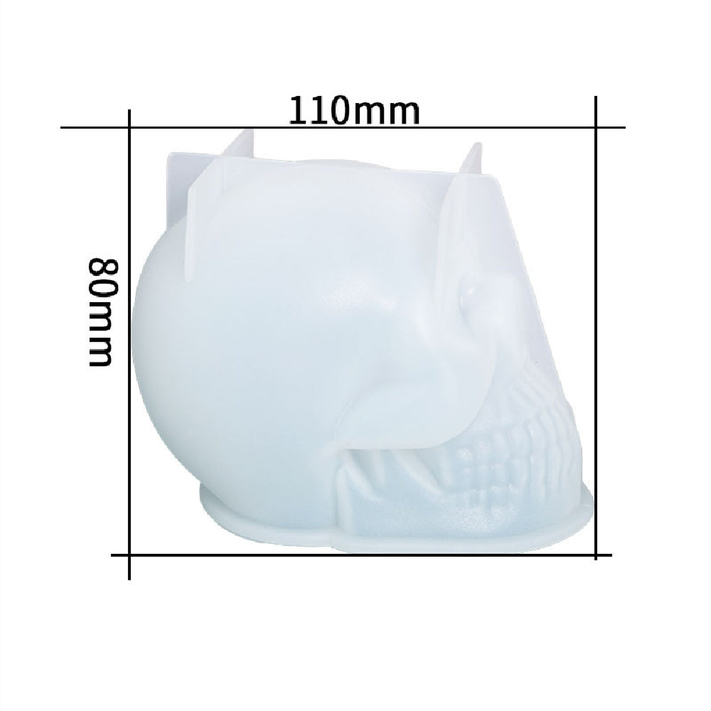 Halloween Skull Decoration Silicone Resin Mold